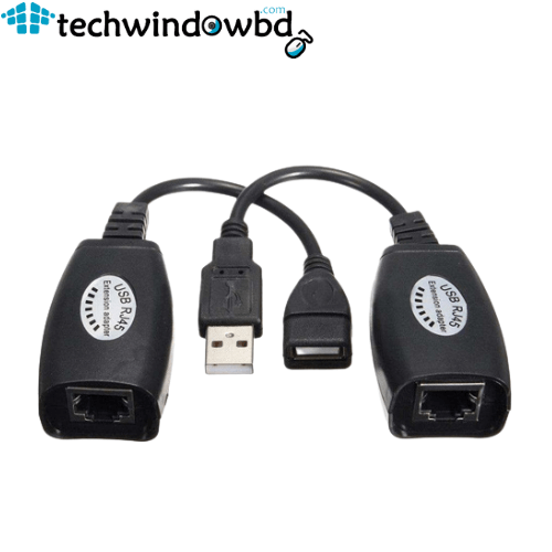 150 feet usb extension with rj45 cable