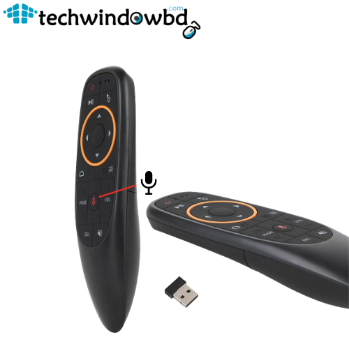 Air mouse with voice control