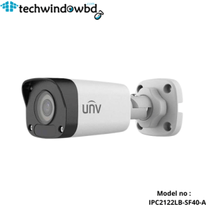 Uniview IPC2122LB-SF40-A 2MP Mini Fixed Bullet IP Camera